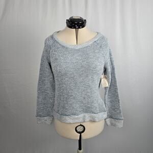 Trade Heritage Sweatshirt Women's M Blue - Green Long Sleeve Pullover NWT